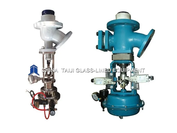 Glass-Lined Flush Valves Glass-Lined Flush Valves