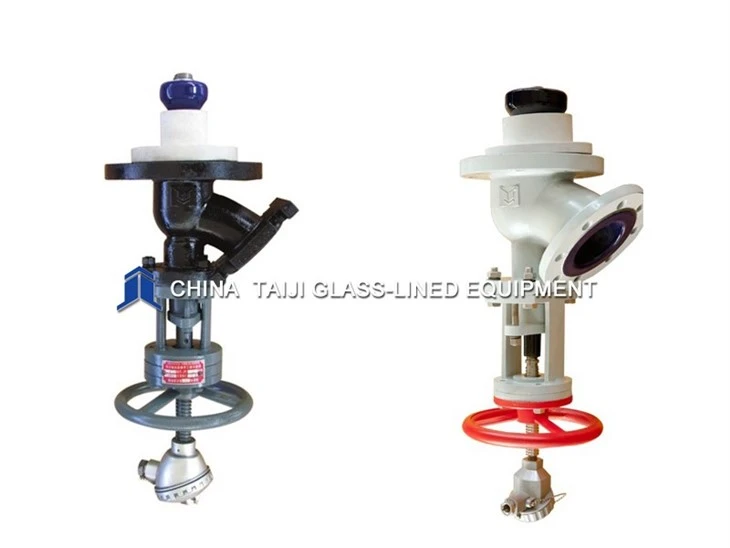 Glass-Lined Flush Valves Glass-Lined Flush Valves