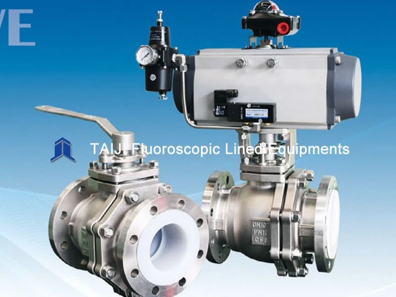 PFA LINED BALL VALVE