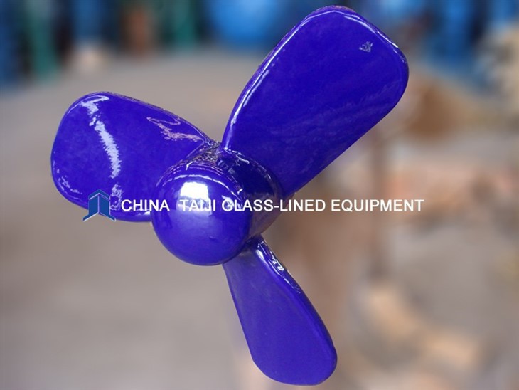 Propeller Type Glass-Lined Agitator